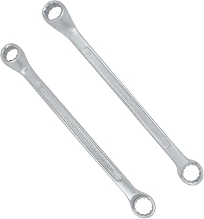 Taparia Ring Spanner – 16mm x 17mm,18mm x 19mm, Chrome Plated Finish - Ideal for Industrial Use Price In India