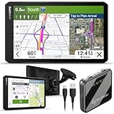 Garmin Dezl OTR720, NA MT-S, GPS Truck Navigator and Wearable4U PowerBank Bundle