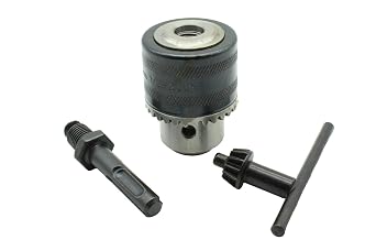 TEMO 1/2" Quick Drill Chuck Adapter with SDS Plus Shank for Impact Hammer