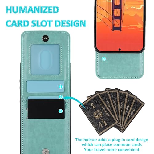 Coque Samsung Galaxy S25 Asuwish CSZJXL vert évite les rayures d'écran