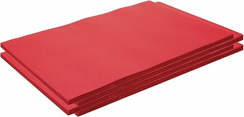 Miniatura 10 de Papel de construcción, naranja, 9 x 12 pulgadas, 50 hojas, papel de construcción pesado, manualidades, arte, arte infantil, pintura, colorear,