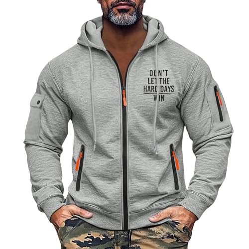 Sudaderas Hombres Cremallera Deportiva Chaqueta De...