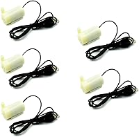 Vista 1 de HiLetgo 5pcs DC3-6V Low Noise Brushless Motor Pump Mini Micro Submersible Water Pump Horizontal pump