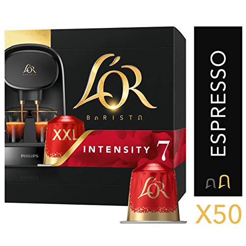 L'Or Barista Café - 50 Capsules Splendente Intensité 7 - Compatibles L'Or Barista (lot de 5 x 10 Capsules) - Image 4