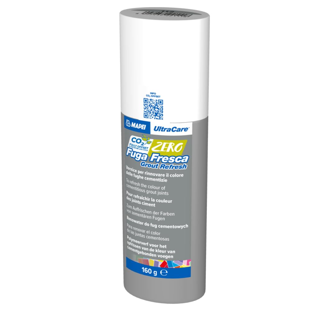 MAPEI Ultracare FUGA FRESCA 100 BIANCO, Vernice Polimerica per Fughe Cementizie, 160 gr., Confezione da 6 Pezzi