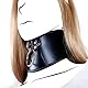 MR.HIPPE Halskorsett Sexhalsbänder Schwarz Halsband Bdsm Collar Women Halsfessel Sm Halsband für Frauen Leder Korsett Pinkes Korsett Fetisch Lederhalsband Damen Einstellbar Bondage-Leder Für Damen
