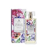 Beim Kauf des Duftwassers Russian Flowers für Mädchen und Frauen wird Ihnen eine 1-Jahr-Garantie sowie eine 120-Tage-Garantie für mechanische Bestandteile und gegen Dichtungsverlust des Fläschchens gewährt