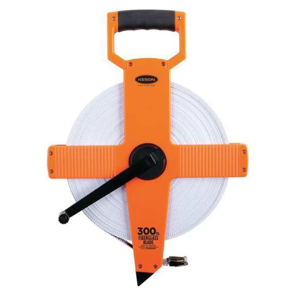 KESON OTR-18-300 Measuring Tape,Open,300 Ft,Ft/In/8ths