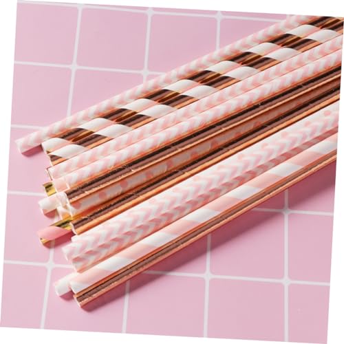NOLITOY 150 pitillos de papel desechables para fiestas miniatura 5