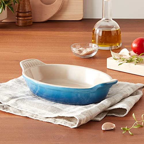 Le Creuset Stoneware Heritage Oval Au Gratin, 24 Oz. (8"), Marseille #TOP5