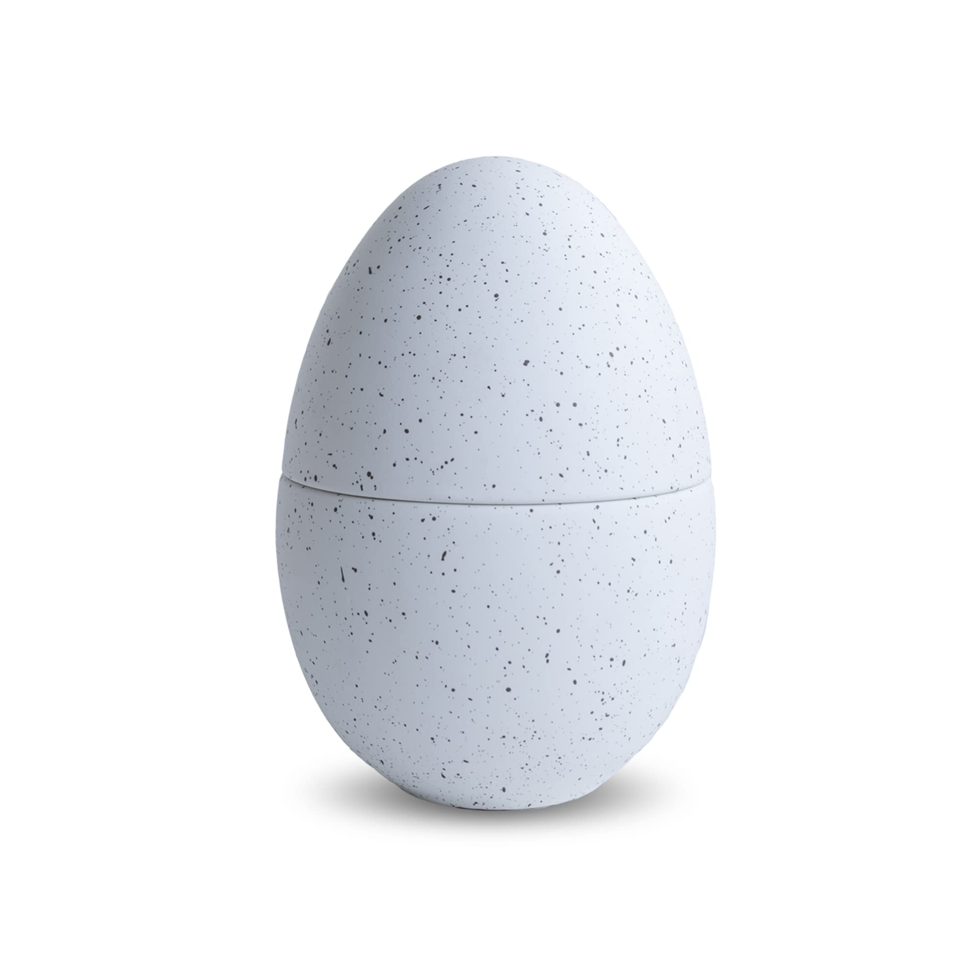 Cooee Design Bonboniera 18 cm biała, dekoracja wielkanocna, miska na cukierki, miska, jajko wielkanocne