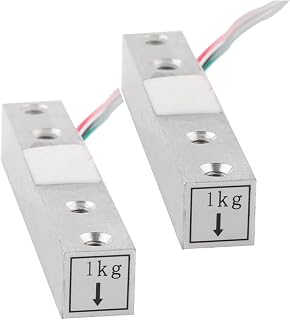 YZC-133 1kg High Precision Load Cell Weight Sensor for Arduino DIY Kitchen Scales, Electronic Weighing - Pack of 2