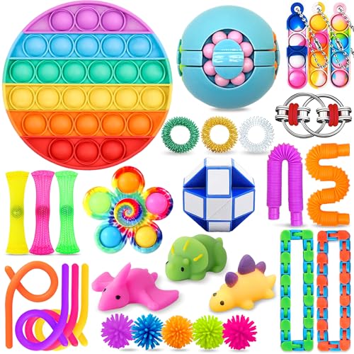 Chennyfun 30PCS Fidget Toy Set, Fidget...