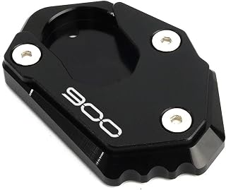 适用于 川崎 Z900 Z 900 Z900RS Z900SE 2017-2024 2025 摩托车侧支架板 踢脚垫 脚踏延长支撑垫 摩托车支架(黑)
