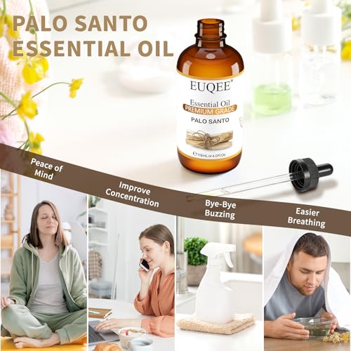EUQEE 100ML Amber Romance Aceite Aromático + Palo Santo 118mL miniatura 5