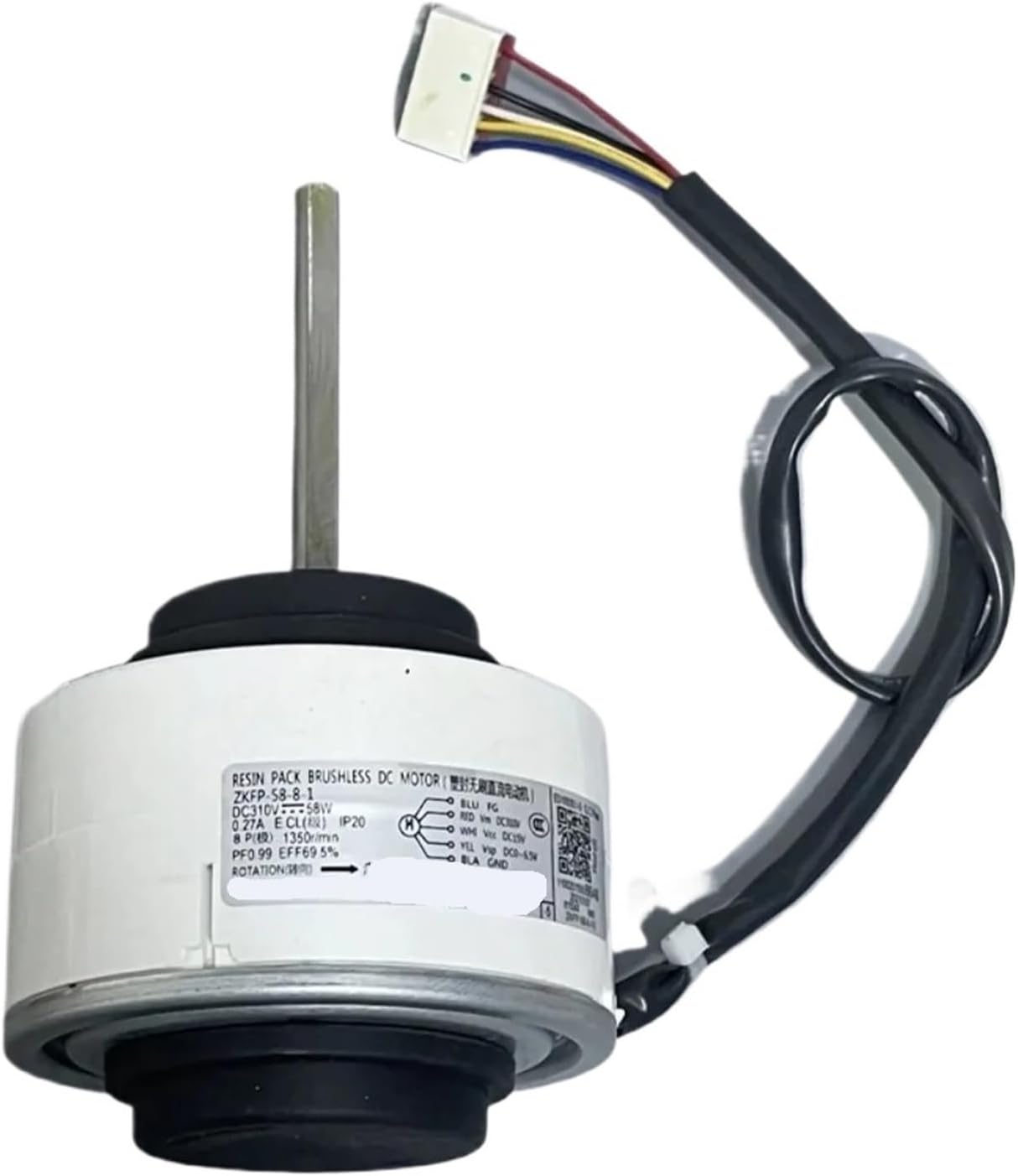 Air Conditioner Fan Motor ZKFP-58-8-1 | For Air Conditioner Indoor Unit DC310 58W 1350r/min Conditioning Parts