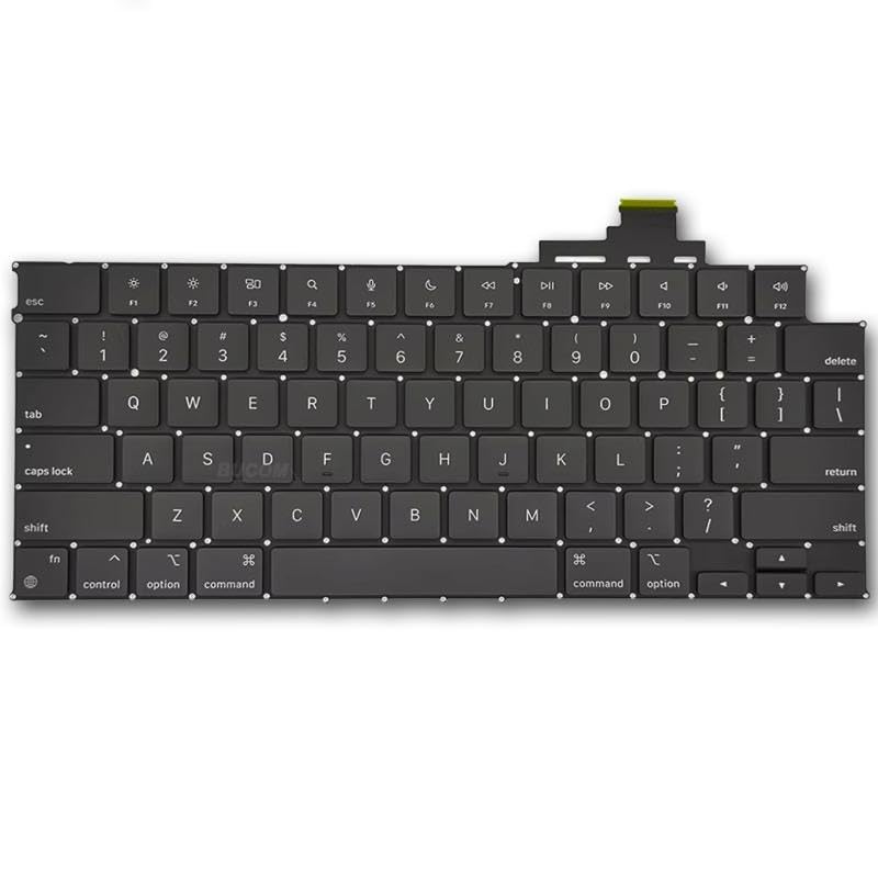US Tastatur für Apple MacBook Air 13" M2 M3 M4 2022 2023 A2681 A3113 A3240 A3241 15" A2941