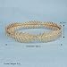 Lurrose Diadema de Hoja Romana Griega Hojas de Laurel Dorado Corona Tiara...