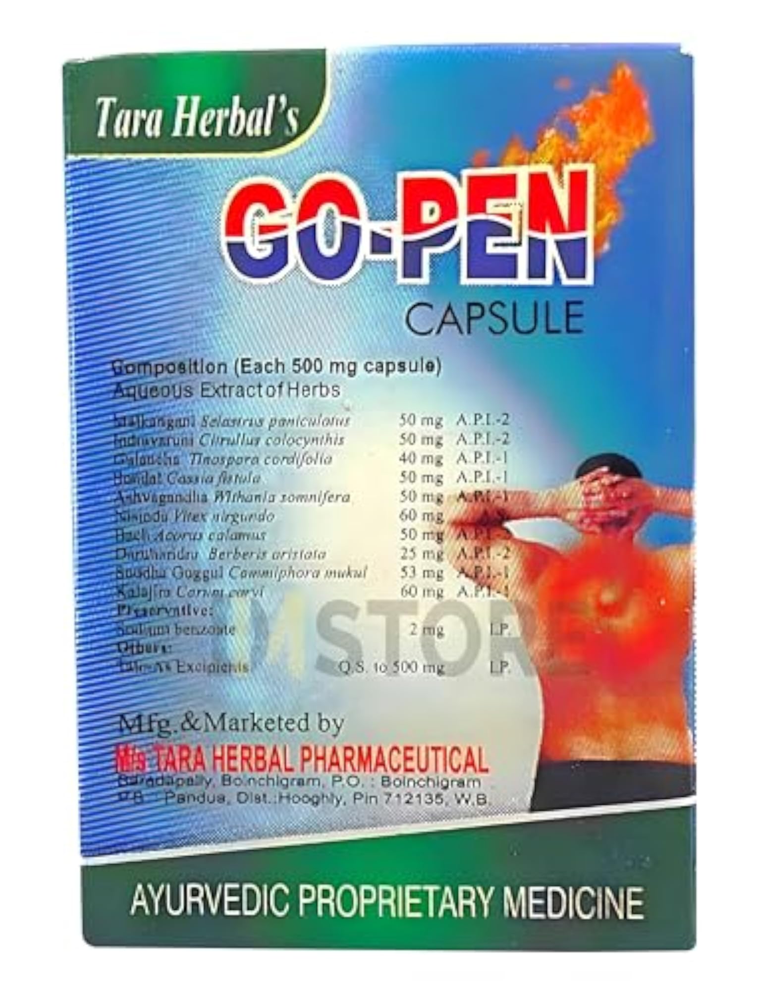 Tara Herbal G0 pen 30 Capsule (Pack of 4)