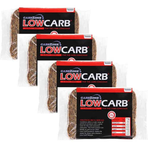Protein Bread | Low Carb Bread 250g | Pack of 4 | 20 Slices in Total