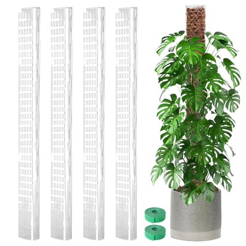 Nlrlo 室内用モスポール - 観葉植物用支柱,室内観葉植物用苔玉柱 | 屋内・屋外 庭 ポーチ 芝生 ベランダ テラス用