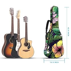 Housse de transport étanche pour guitare avec bandoulière réglable Motif poissons et fleurs rouges, Multicolore 04, 42… - Les Beatles, Paul McCartney, John Lennon, RIngo Starr, George Harrison Housse de transport étanche pour guitare avec bandoulière réglable Motif poissons et fleurs rouges, Multicolore 04, 42… – Image 5