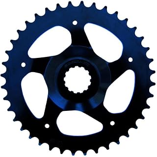 Samox E-Bike Kettenblatt für Bosch GEN 3, für 1/2 x 3/32 & 11/128" Ketten, Kettenlinie 47 mm, Stahl, Schwarz