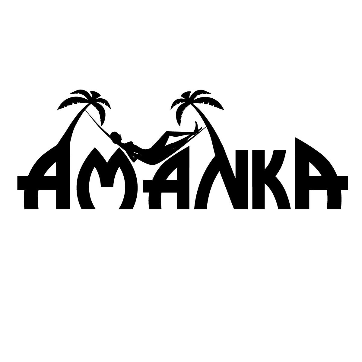 AMANKA Kit pour Suspendre à Arbre Poutre hamacs 300kg 2X Sangles 280x2,5cm Noir