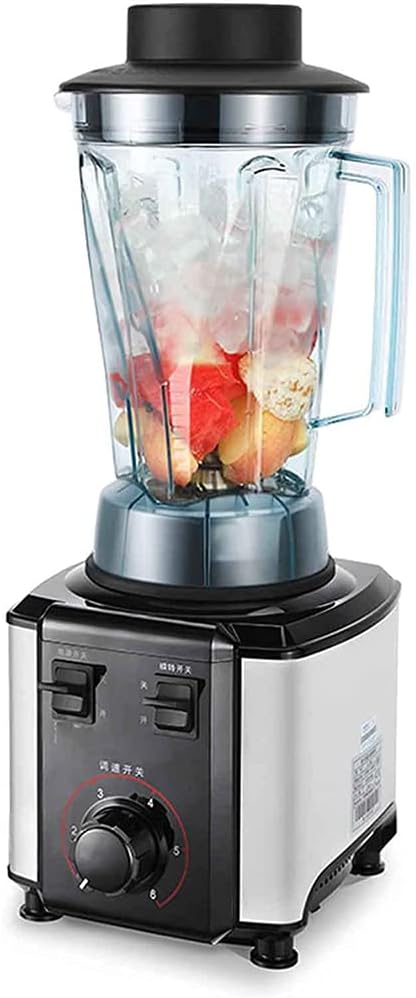 Crushed Ice Soy Milk Smoothie Maker, Smoothie Maker Commercial Juicer 1050W Professional Kitchen Blender Juicer for Milk Tea Shop, Coffee Shop