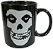 Mugs Misfits Skeleton Logo Designed Mug, 11-Ounce, Black