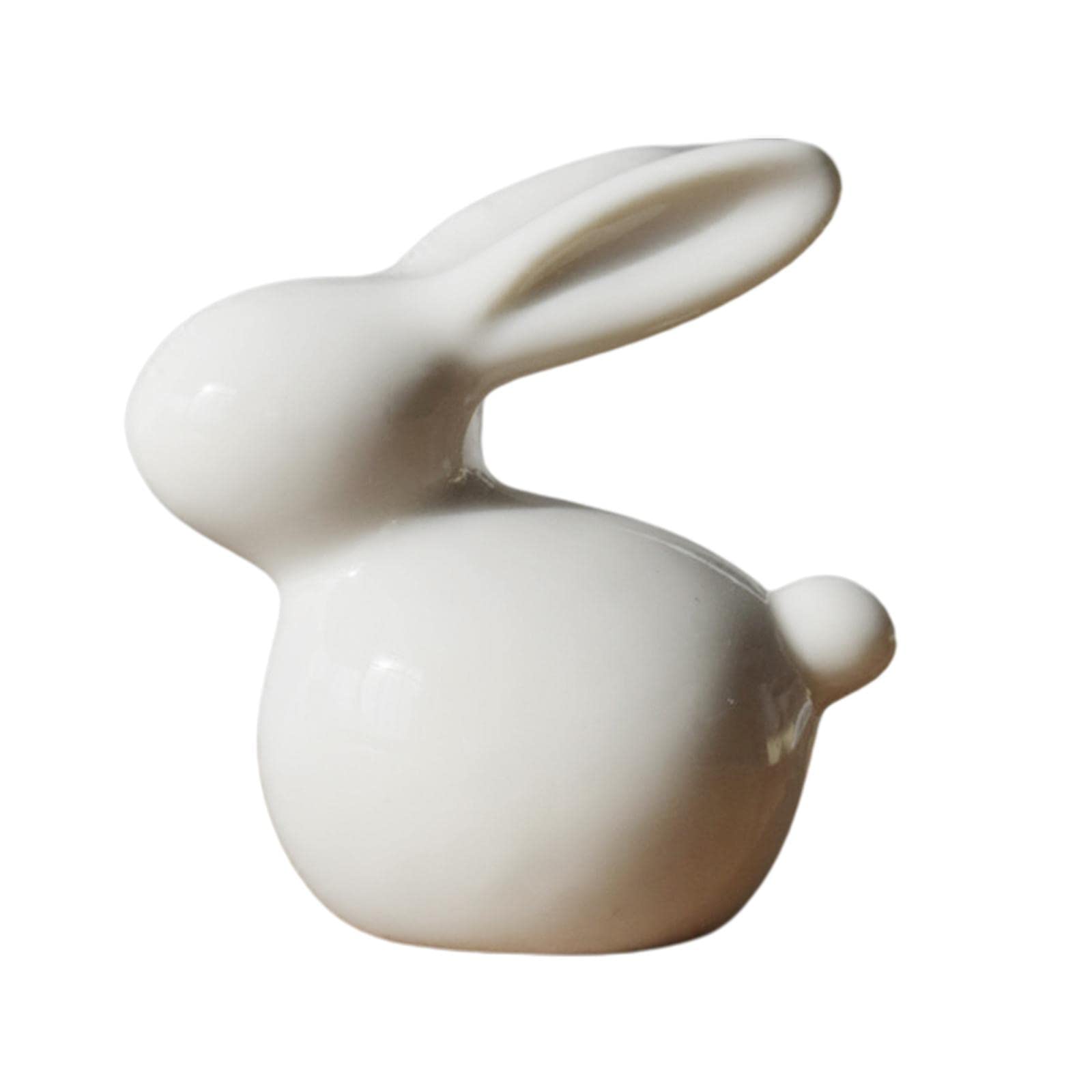 Coniglio Figurina Primavera Coniglietto di Pasqua Statua Decorazione da scrivania Regalo