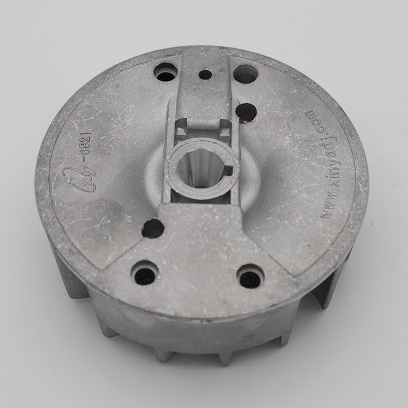 Piezas de herramientas de jardinería Trinquetes de arranque de volante, llave Woodruff apta for 142 142E 137 137E, piezas de repuesto de motosierra de Gas de arranque fácil, herramienta 530059637