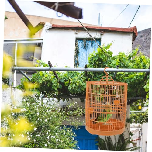 Cage suspendue pour oiseaux au design retro plastique resistant de marque VICASKY