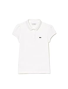 Lacoste Girls Classic Short Sleeve Piqu Polo Shirt