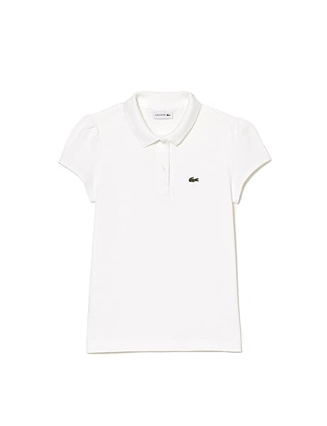 Lacoste Girls Classic Short Sleeve Piqu Polo Shirt