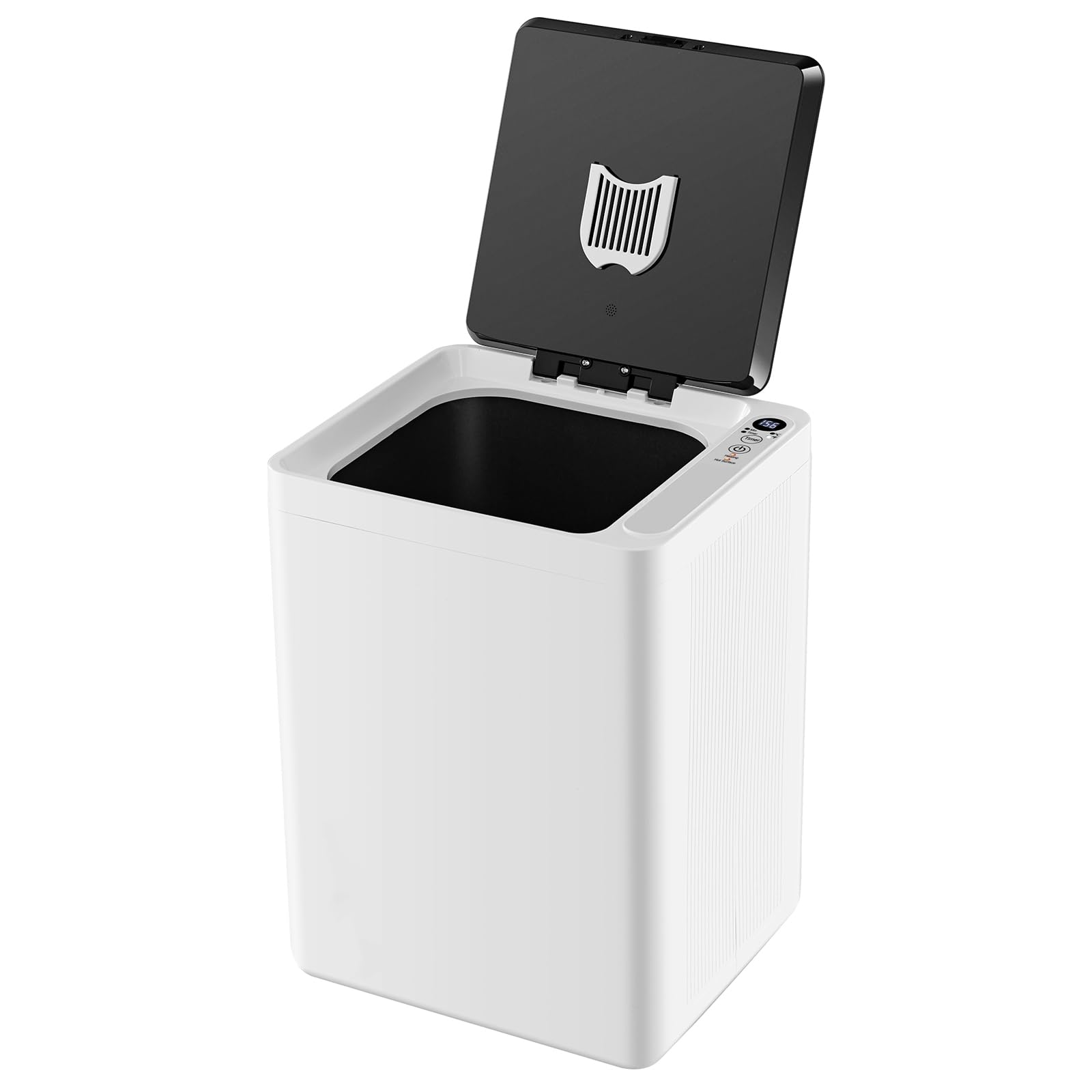LIFEZEAL 23 L Calentador de Toallas con Apagado Automático, Cubo para Toallas Calientes con Temporizador de 6 Niveles y Pantalla LED, 32 x 28 x 44 cm, para Belleza, SPA