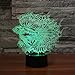 Produktbild 3D Fisch Optische Illusions-Lampen LED Kinderspielzeug 7 Farben Touch-Schalter Nachtlicht Für Schlafzimmer Home Decoration Geburtstag Festival Geschenk