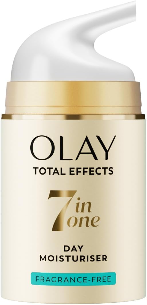 Total Effects 7 in 1 Anti-Ageing Fragrance Free Day Moisturizer for Women, 1.7 Ounce
