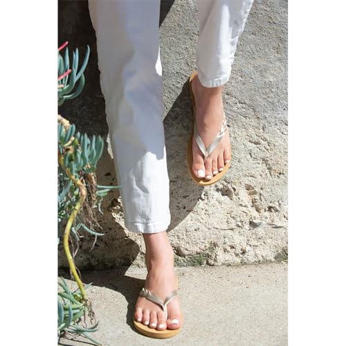 Image of Flojos Serenity Women's Sandal, Thong W /Outside Strap Woven