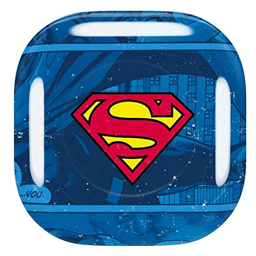 Skinit Decal Audio Skin Compatible with Samsung Galaxy Buds Pro - Officially Licensed Warner Bros Superman Logo Design
