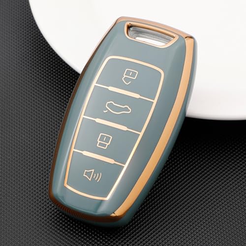 Funda de llave para Haval y Jolion en TPU premium con proteccion elegante de 4 botones 2