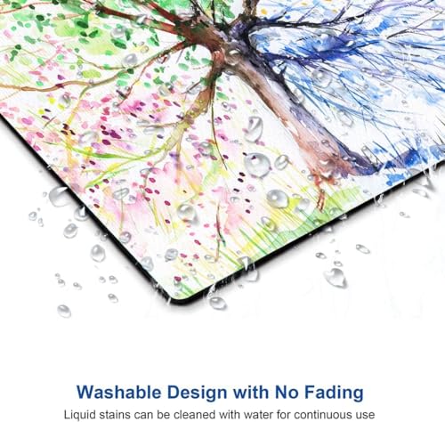 Image of Premium-Textured Mouse Pad, Non-Slip Rubber Base Mousepad for Laptop, Computer & PC, 9.5x7.9 in - Enhanced Precision, Ergonomic Comfort, Ideal for Gaming & Office (OMA-06)