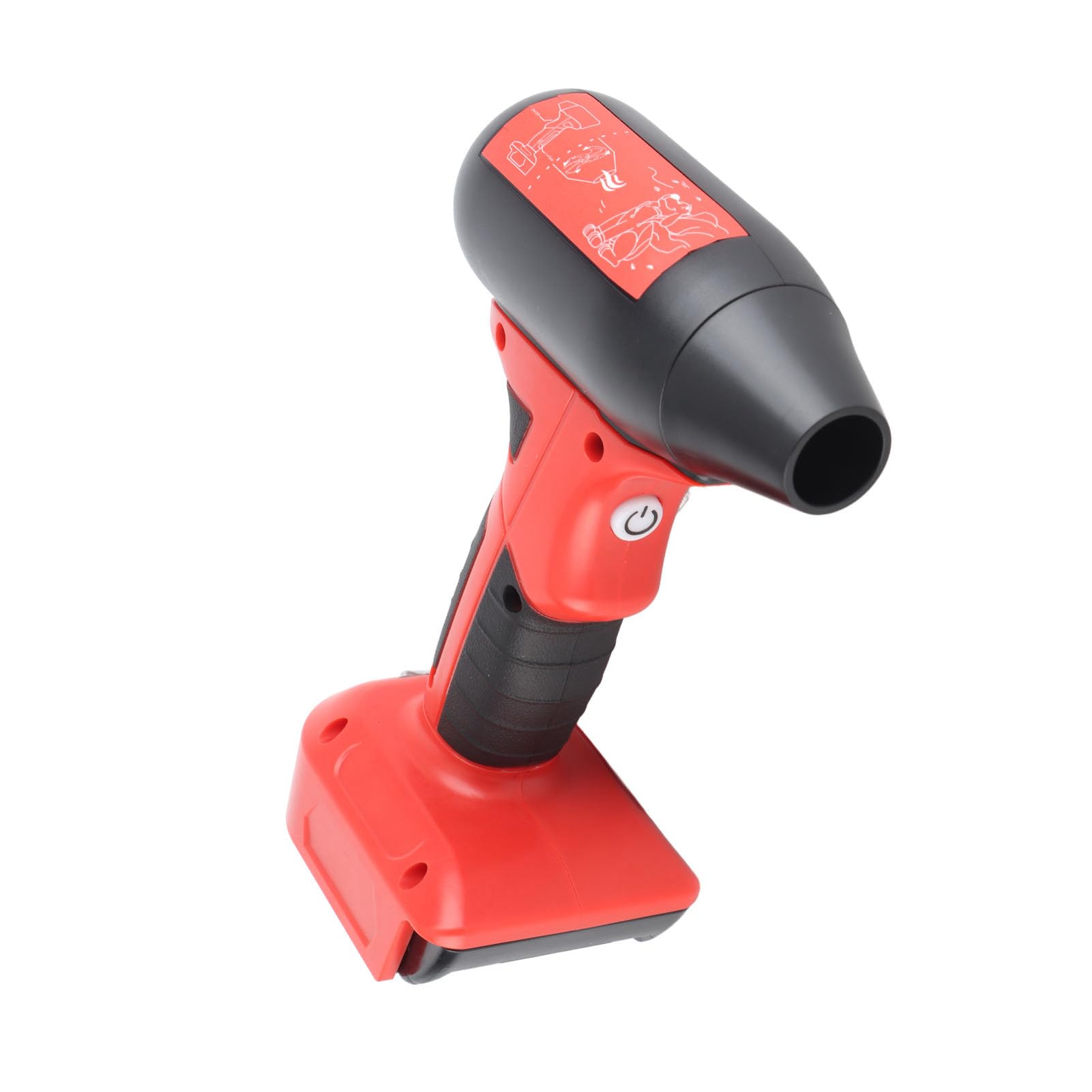 Ventola del Ventilatore Portatile, Ventola Portatile, Ventilatore a Cordone Ad Alta velocità 160W 130000 Giri/Min per Pulizia 'auto, Barbecue, Potenza della Batteria 18 V, Materiale ABS, Ventole
