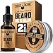 Grow A Beard Oil - Unscented Organic Argan & Jojoba - Add Shine & Style In Your Beard - Smooth Shape And Moisturize - Relieves Itching for Strong & Healthy Beard - Vegan Friendly For All Beards - 1oz