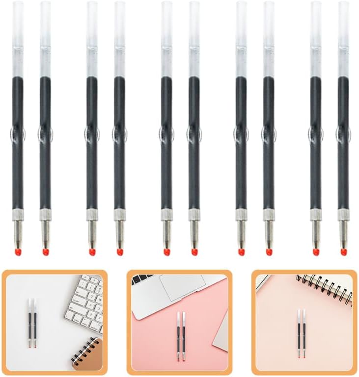 NUOBESTY 50 Pack 0.7Mm Beadable Pen Refills Black Ink Smooth Writing Gel Pen Replacement for School Office Use image 3
