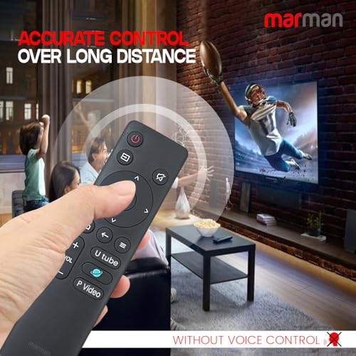Image of marman Compatible with Lloyd Tv Remote Control Original Suitable for UHD FHD 4K LED TV Non Voice Command & No Bluetooth Connection with Streaming Apps - Pairing is Not Required