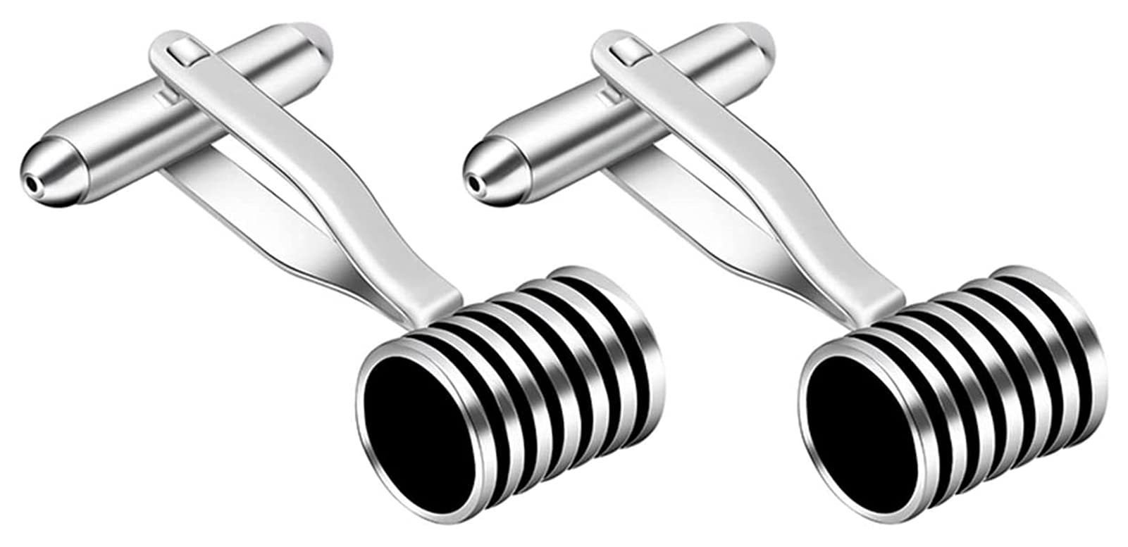 ACCDUER Cuff Links Classic Business Gentleman Leisure Design Brass Material Man' s Gift Cufflinks Buttons (Color : Copper Cufflinks, Size : One Size)