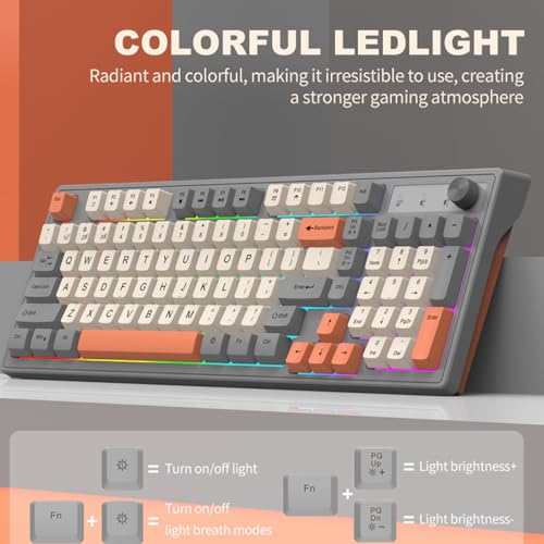 Teclado Gamer Docooler Mecánico Inalámbrico 98 Teclas miniatura 3