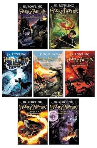 [By J. K. Rowling] Harry Potter Box Set: the Complete Collection (Paperback)【2014】by J. K. Rowling (