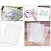 100 Sheets Tracing Paper,Carbon Graphite Transfer Paper with 5 Pieces Embossing Styluses Stylus Dotting Tools for Wood,Paper,Canvas and Other Art Surfaces (8.3 x 11.7 inch,White/50Pcs,Black/50Pcs)